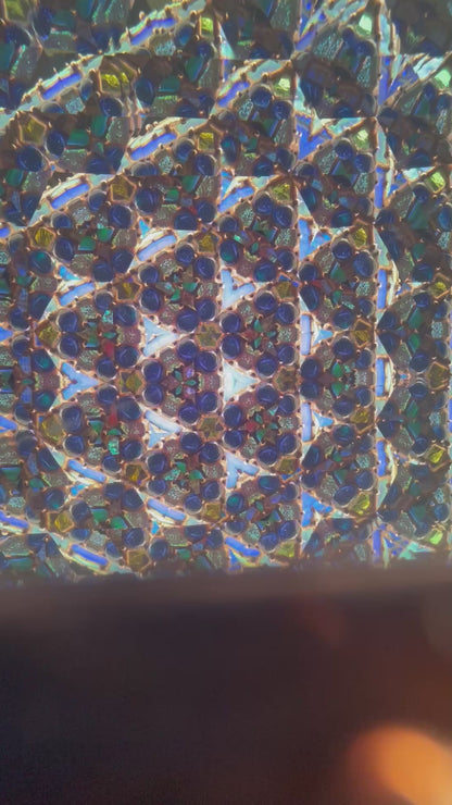 Unique Glass Gifts, Kaleidoscope, "Mariposa" #320 - 2025 By Sue Rioux.