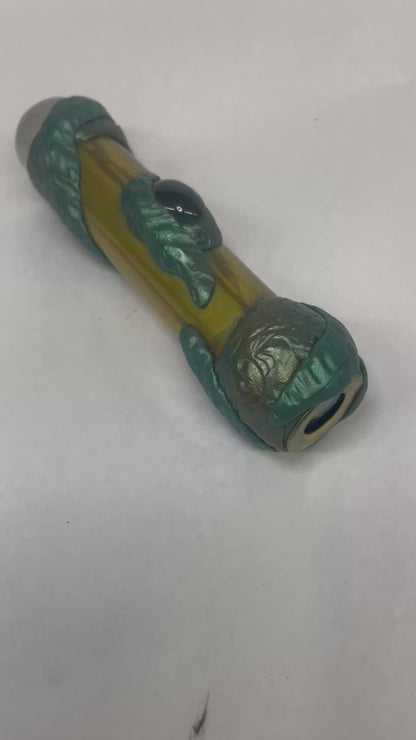 Small Unfinished Brass (Vintage look and feel) Teleidoscope ( One of A Kind) by Jennifer