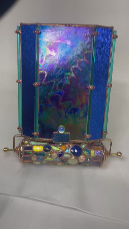 Ultimate Adult Kaleidoscope in Stained Glass "Serendipity #120  By Artist Sue Rioux.