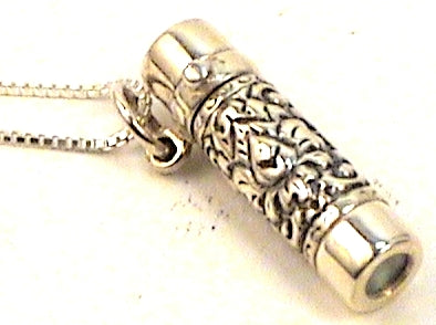 Lotus Kaleidoscope Necklace - Sterling Silver Artisan Jewelry by the Healys | Kaleidoscopes To You main image