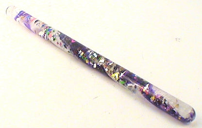 Fluid Fantasy Fireworks Jumbo Wand - Purple and White 12 Inches long by 3/4 Inches in Diameter. main image