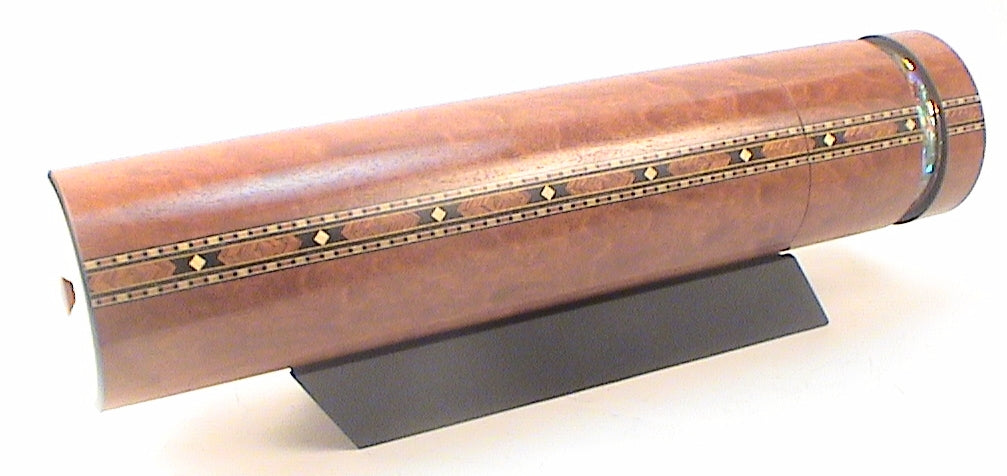 Wooden Kaleidoscope, "Hand Held Sapelli" by Carol and Mark Reynolds. main image