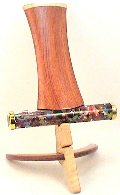 Time Fly in Bubinga and Maple Accents Kaleidoscope by Henry Bergeson main image